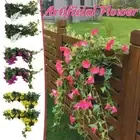 UV Simulation Artificial Flower, Artificial Hanging Glory Flowers Plants M6O7