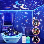 Star Lights for Ceiling, 42 Lighting Modes+6 Flims Star Projector for Kids, Rech
