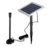 PROTEGE 20W Solar Fountain Submersible Water Pump Power Panel Kit Garden Pond