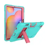 For Samsung Galaxy Tab A 8.4 (2020) T307 Shockproof Silicone + PC Protective Case with Holder