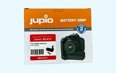 Jupio BG-E14 Camera Grip for Canon EOS 70D, 80D & 90D (JBG-C011)