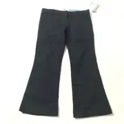Dockers Girls’ Flat-Front Pants Adjustable Waist Approved School Uniform 7 New
