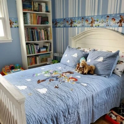 Disney Pottery barn Buzz Cloud sky PILLOW Sham Cover Euro toy story holiday gift