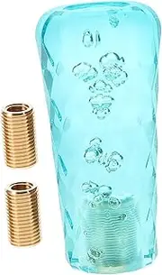 Crystal Bubble Gear Shift Knob with Light Up Function for Manual Automatic Vehicles Stylish Design for Enhanced Grip Nighttime Visibility