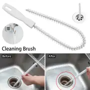 Drain Unblocker Flexible Cleaner Clog Sink Plug Hole Remover Tool Clean StnJG