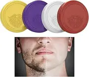 Shaving Bar for Men, Mustache Bar | Rich Lather, Portable Soap for Mustache Facial Hair Grooming, Deeply Nourishing, Long-Lasting Fragrance