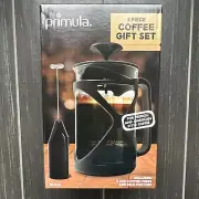 Primula 2 Piece Coffee Gift Set - 6 Cup Coffee French Press And Milk Frother
