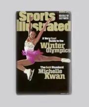 Michelle Kwan Usa Winter Olympics Sports Illustrated 1998 2"X3" Fridge MAGNET