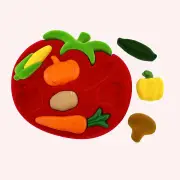 Shapes Sorter - Vegetables by Rubbabu | the memo