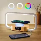 Bedside Table Lamp Wireless Charger Touch Nightstand Lamp With Usb Port | Desk