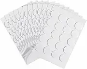 100/200 Pcs Double-Sided Heat Resistant Candle Wick Stickers for DIY Candle Making, 20mm Diameter with Strong Adhesive for Various Wax Containers