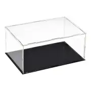 Acrylic Clear Display Case Box Dustproof Protection Showcase 30x20x15cm