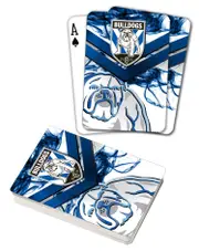 NRL Canterbury Bulldogs Deck Playing Cards Poker Mascot Cards