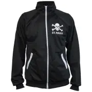 Children's St. Pauli Black Ultras Skull Kult Crossbones Football Activist Jacket