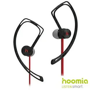 hoomia 好米亞 極輕量 T1 Sport (黑色) 愛運動耳掛式耳機