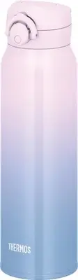 THERMOS Water Bottle Vacuum Insulated Mobile Mug 750ml Lilac Blue Lightweight Ty