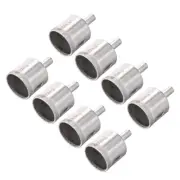 32mm Diamond Drill Bits Hole Saws for Glass Ceramic Porcelain Tiles 8 Pcs