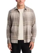 Vince Chilton Plaid French Placket Shirt