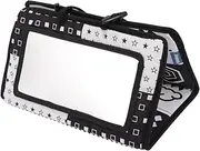 LALADEFIEE Mirror Foldable High Contrast Backseat Pendant for Newborns Sensory Plaything Car Travel and Cognition Development