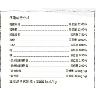 【犬糧】耐吉斯超級無穀犬系列-[高齡犬 羊肉配方] 7.5kg & 15kg