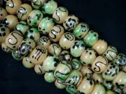 Glass Beads Lampwork 18cm Strand Jewellery DIY Jewelry Spacer