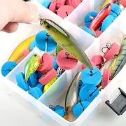 Fishing Hook Covers Hook Bonnets Treble Hook Guards - One Size Fits Most, Tangles Free, EVA Material Fishing Hook Caps Protect Your Sharp hooks and Long Using