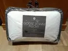 Hotel Collection European White Goose Down Pillow, Firm Density, QUEEN