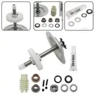Sleek Silver White Color Scheme Gear Sprocket Kit Fits Most Openers Seamlessly