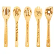 5PCS Turtle Wooden Cooking Spoons Sea Turtle Gifts Turtle Decor Turtle Gifts ...