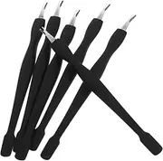 IWOWHERO Nail Salon Supplies 6pcs Manicure Dead Skin Removal Care Tools Different Ends