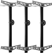 Hunting Lightweight Non-Slip Tree Climbing Sticks, Double Steps, Set of 3