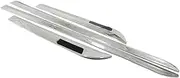 Compatible for Toyota RAV 4 RAV4 2014 2015 2016 2017 2018 ABS Side Door Body Moulding Trim Molding Strip Liner Protector Cover 4pcs