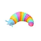 Colorful Slug Toy Lightweight Caterpillar Fidget Fun Stress Relief for Kids