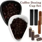 Coffee Bean Dosing Cup and 8ml Spray Bottle Set Ceramic Dosing Vessel Tray·-·~