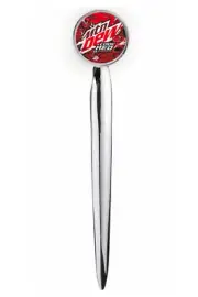 Mountain Mt Mtn Dew Code Red Letter Opener Metal Silver Tone Executive with case