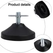 Adjustable Leg Leveling Feet Set of 4 for Billiard Pool and Foosball Tables
