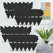 24Pcs Fruit Fly Sticky Traps Fungus Gnat Insect Killer Non-Toxic Black Trap