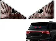 LED Eyes For Car, Eye Lamp Interactive Rearview Mirrors Lights, Multi-Function Warning Lights Car Back Lights Flexible Screen for Car SUV
