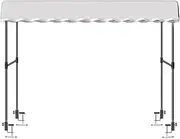 Generic Trolley Cart Mark Awning Provider Canopy Stable Cart Mark Mark for Camping -Picnic Summer, Gray