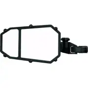 Moose Racing Side View Mirrors with Blind Spots MUTVMIR-ES2-CCS Black Octagon