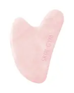Skin Gym Rose Quartz Crystal Sculpty Heart Gua Sha Tool