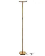 BRIGHTECH Sky Brass LED Floor Lamp