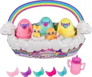 Hatchimals Collectible Hatch Neon Rainbow Basket