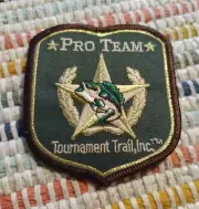 Vintage Pro Team Fishing Tournament Trail Inc Patch