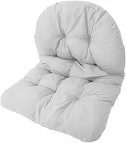 BAZEITFLOW Outdoor Egg Chair Cushion Only Removable Cushion for Hanging Basket High Density for Garden Swings and Loungers Comfortable Patio Seating