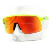 Oakley Sutro Lite Shield Sunglasses OO9463 Matte Tennis Ball Yellow Prizm w/case
