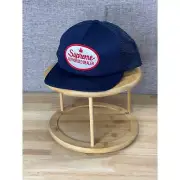 Supreme Authorized Dealer 5 Panel SnapBack Trucker Hat Navy Blue FW24H79