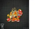 Bronzeback Titan Chibi Pin