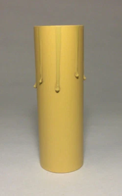 4" Antique Style PaperBoard Candle Cover Chandelier Lamp Socket, Standard #CC977