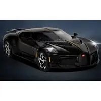 在飛比找蝦皮購物優惠-「車苑模型」黑曼巴 1:24 布加迪 小黑 Bugatti 